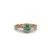 Anel de Ouro 18k de Esmeralda e Diamantes- Sophie - comprar online