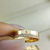 Alianças de Casamento em Ouro 18k Reta Friso e Diamantes Semi Anatômica 5mm - CASA SÃO PAULO