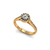 Bella - Anel de noivado | Ouro 18k | 71 pontos Diamantes - comprar online