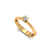 Anel Bridal Solitário Ouro Amarelo 18k e Diamante 0.15 Ct na internet