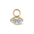 Pingente Charm Navete em Ouro 18k e Diamantes - comprar online
