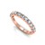 Meia Aliança 1 Quilate de Diamantes em Ouro Rosé 18k - Paradise - comprar online
