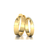 Par de Alianças Mobius em Ouro Amarelo 18k 4mm e 16 Pontos de Diamantes - comprar online