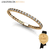 Pulseira Riviera Ouro Amarelo 18k 8 Quilates de Diamantes