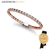 Pulseira Riviera Ouro Rosé 18k 8 Quilates de Diamantes