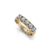 Meia Aliança 1 Quilate de Diamantes Ouro Amarelo 18k - Sandy - comprar online