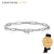 Pulseira Riviera De Ouro Branco 18k e 1 Quilate de Diamantes - comprar online