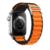 Pulseira Smartwatch Ultra Loop Alpine Preto / Laranja