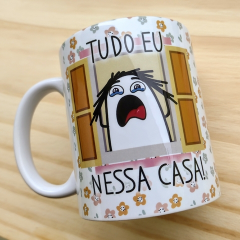 Caneca Super Mãe Meme Flork Boneco Palito Dia das Mães de Porcelana - egvpersonalizados - Caneca - Magazine Luiza