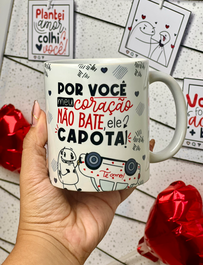 Caneca Flork Meme Personalizada Amor Entre Irmãs Presente