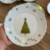 PRATO DE SOBREMESA | COLEÇÃO DELICADA NATAL - Meraki Porcelanas