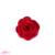 Flor Organza Vermelha 6cm (Tamanho M) - Unidade