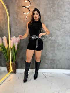 SHORT LAUREN ALLBLACK - loja online