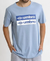 REMERA HOMBRE M-C ALGODON ESTAMPA REC 2022 CELESTE (13069)