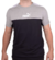 REMERA HOMBRE M-C ALGODON BLOCK TEE ADP MELANGE - NEGRO (A09614)