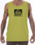 MUSCULOSA ALGODON HOMBRE CLASSIC S BLOCK TANK LIMA - NEGRO (A07601)