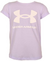 REMERA KIDS M-C ALGODON SPORSTYLE LOGO LILA (A06893)