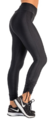 CALZA LARGA MUJER LYCRA SHINE BLACK FRENCH (A09664)