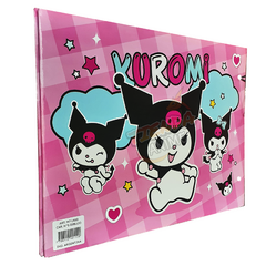 Carpeta Escolar Numero 5 Dibujo + 2 Anillos Kuromi CAR408 - comprar online