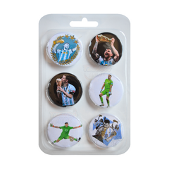 Pack De 6 Pins Prendedores - Afa Seleccion Argentina