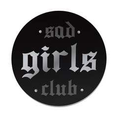 placa sad girls club
