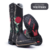 Bota Estilo Country Feminino 100% Couro Legítimo com Bordado Rosas - comprar online