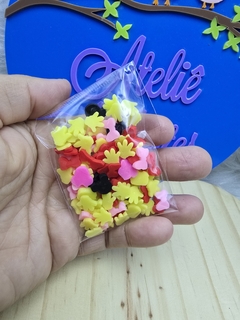 Mini apliques Mickey e minnie C/10 gramas Sortidos Biscuit