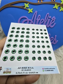 Cartela de Olhos AD MIKE M.S.A-Atelie Adriartes - comprar online