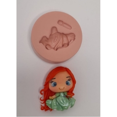 Moldes Silicone Mini Realeza 5 Sandra Moldes Revend. autoriz.princesa-princesas