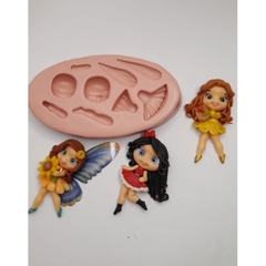 Moldes Silicone menina Carol Sandra Moldes Revend. autoriz Princesa-Princesinha-boneca-bonecas na internet