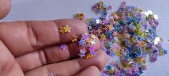 Estrelas Holograficas e 5 GRAMAS - Aprox 840 peças (Charminho, apliques) - Atelier Adriartes