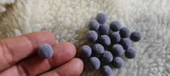 Pompom pct/20 unidades - 1 cm - Cores a Escolher