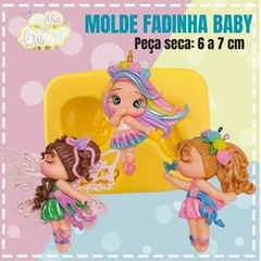 MOLDE Fadinha Baby Arte da Cris Rev. autorizado