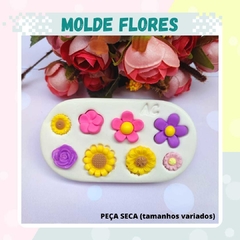 MOLDE Flores Arte da Cris (Flor,florzinha,Florinhas)