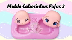 Molde Cabecinhas Fofas 2 - Biscuit Jessy