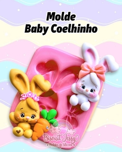 Molde baby coelhinho Biscuit Jessy