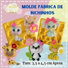 MOLDE FABRICA DE BICHINHOS , Artes da Cris