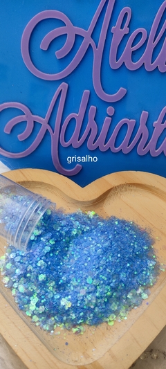 Imagem do Glitter Holográfico/irisados - Aprox 12 grs - cores á escolher