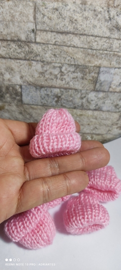 Mini Touca/Gorro de Tricô-(Touca,Toucas,Touquinhas) - comprar online