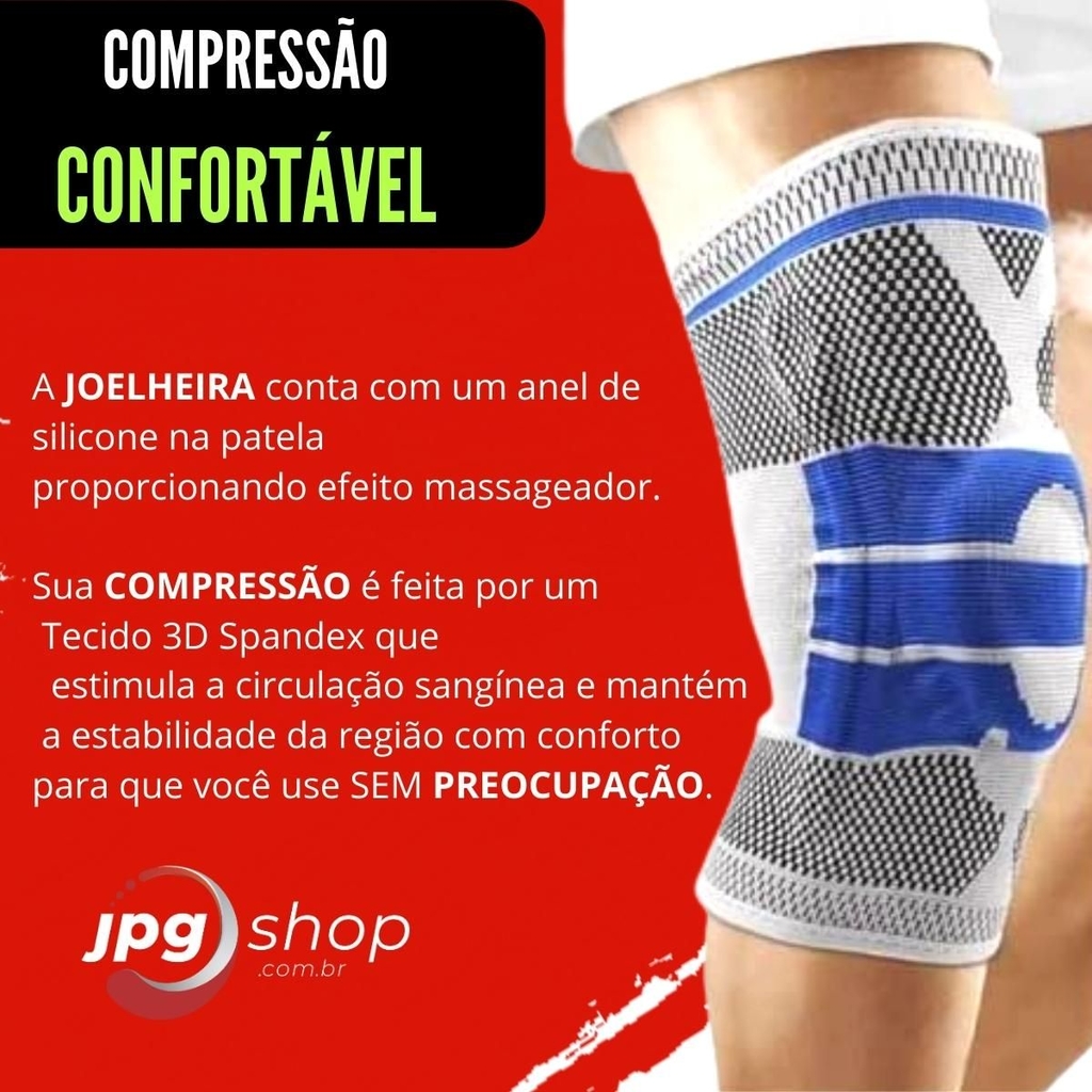 Joelheira Neoprene Fisio futebol Ortopédico