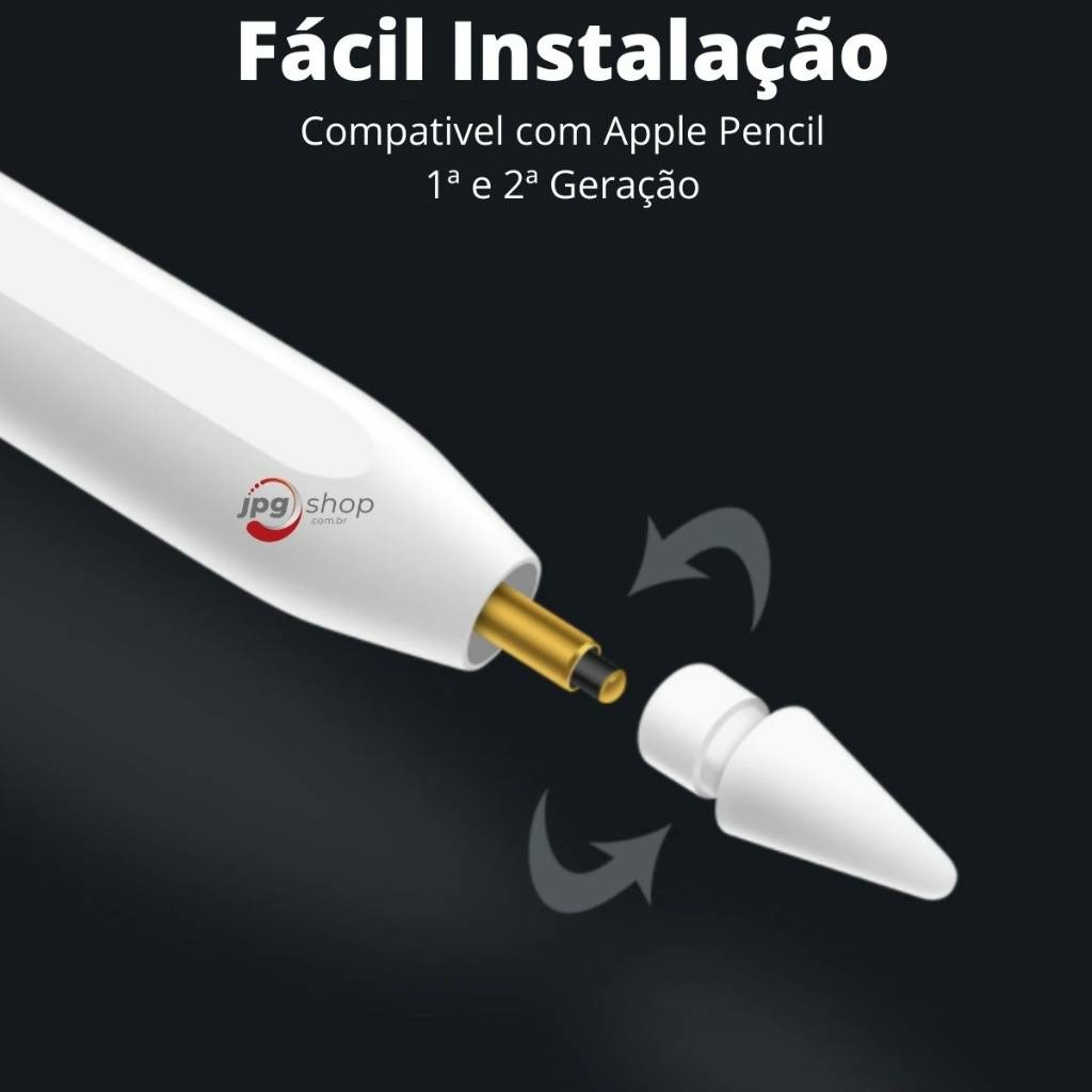 Caneta Goojodoq 12ª Geração Touch P/ iPad Apple Pencil Pen