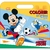 Maleta para Colorir Tilibra Mickey Mouse ou Minnie Mouse 8 Folhas + 68 Adesivos Unitário - comprar online