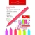 Fine Pen Colors Tropical 0.4mm Ponta Fina Faber Castell 6 Cores - comprar online