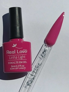 Esmalte Em Gel Uv/led Soak-Off Linha Lgiht 8ML - Real Love