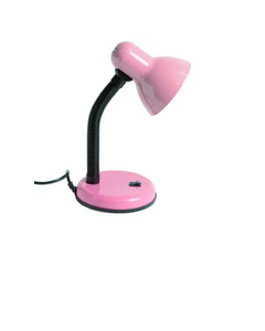 Luminária articulada cano curto Rosa