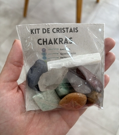 Kit de pedras 7 chakras rolado - comprar online
