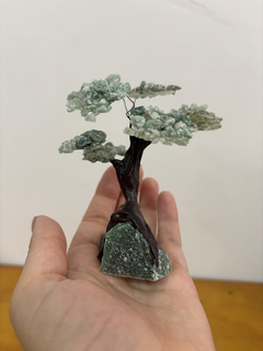 árvore de quartzo verde p - comprar online