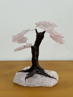 árvore de quartzo rosa p - comprar online