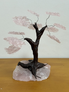 árvore de quartzo rosa m - comprar online