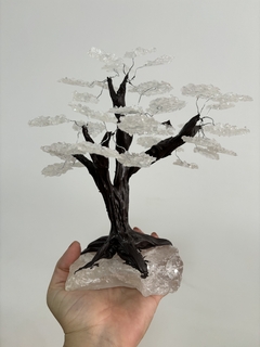 árvore de quartzo cristal g - comprar online